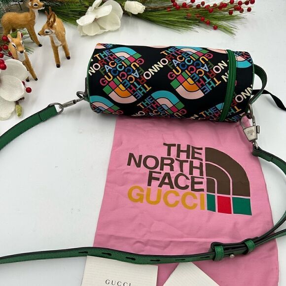 Gucci X North face shoulder bag made in Italy - Picture 12 of 13